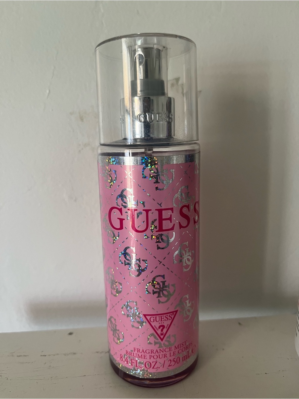 Guess Pink Fragrance Mist Bottle